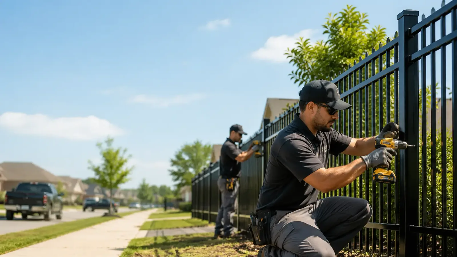 Metal Fence Installation in Southside, TN